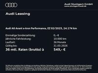 Gebraucht Audi A6 e-tron Performance 269 kW (367 PS) 2025 Mythosschwarz metallic Kombi