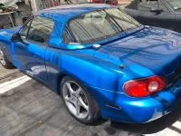 Gebraucht Mazda MX5 110 PS (80 kW) 2002 Blau Cabrio