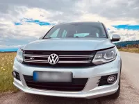 Gebraucht VW Tiguan R-line 125 PS (91 kW) 2016 Silber SUV