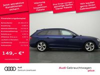 Gebraucht Audi A4 S-Line 204 PS (150 kW) 2022 Blau Kombi