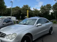 Gebraucht Mercedes CLK200 163 PS (119 kW) 2005 Silber Coupé