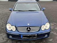 Gebraucht Mercedes CLK200 Elegance 163 PS (119 kW) 2004 Blau Coupé