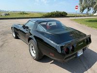 Usata Corvette C3 207 CV (152 kW) 1981 Nero Cabrio
