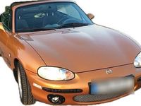 Second-hand Mazda MX5 110 CP (80 kW) 1998 Auriu Cabrio