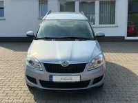 Gebraucht Skoda Roomster Plus Edition 105 PS (77 kW) 2012 Blau Van / Kleinbus