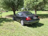 Gebraucht Mercedes CLK320 218 PS (160 kW) 2004 Schwarz Cabrio