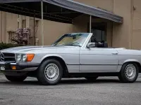 Gebraucht Mercedes SL450 217 PS (159 kW) 1977 Silber Cabrio