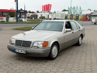 Gebraucht Mercedes 300 231 PS (169 kW) 1992 Gold Limousine