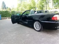 Gebraucht BMW 318 143 PS (105 kW) 2002 Schwarz Cabrio