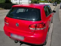 Gebraucht VW Golf VI 125 PS (91 kW) 2009 Rot Kleinwagen