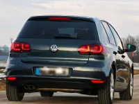Usata VW Golf VI 140 CV (102 kW) 2010 Blu Utilitaria