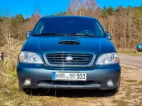 Gebraucht Kia Carnival EX 144 PS (105 kW) 2002 Silber Van / Kleinbus