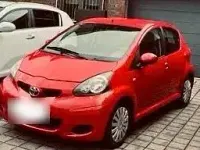 Gebraucht Toyota Aygo 67 PS (49 kW) 2007 Rot Kleinwagen