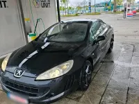 Gebraucht Peugeot 407 Coupe 204 PS (150 kW) 2007 Schwarz Coupé