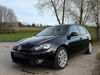 Gebraucht VW Golf VI Team 122 PS (89 kW) 2010 Schwarz Kleinwagen