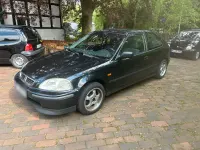 Gebraucht Honda Civic 75 PS (55 kW) 1998 Schwarz Kleinwagen