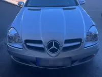 Gebraucht Mercedes SLK350 2007 Silber Cabrio