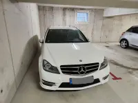 Gebraucht Mercedes C200 AMG line 136 PS (100 kW) 2013 Weiß Kombi