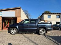 Gebraucht VW Amarok Highline 224 PS (164 kW) 2017 Starlight blue metallic Pickup