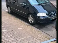 Gebraucht VW Sharan United 140 PS (102 kW) 2009 Schwarz Van / Kleinbus