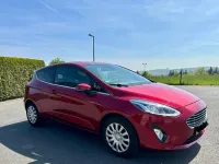 Gebraucht Ford Fiesta Titanium 125 PS (91 kW) 2017 Rot Kleinwagen