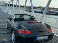 Gebraucht Porsche Boxster 220 PS (161 kW) 2002 Schwarz Cabrio