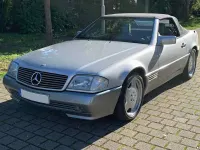 Gebraucht Mercedes SL300 231 PS (169 kW) 1992 Silber Cabrio