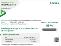 Gebraucht VW e-up! 61 kW (83 PS) 2021 Weiß Kleinwagen
