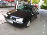 Gebraucht VW Golf Cabriolet 101 PS (74 kW) 1998 Schwarz Cabrio