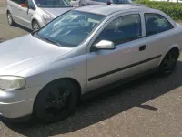 Gebraucht Opel Astra Comfort 101 PS (74 kW) 2002 Silber Coupé