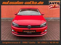 Gebraucht VW Polo Highline 110 PS (80 kW) 2021 Rot Kleinwagen