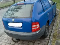 Gebraucht Skoda Roomster 75 PS (55 kW) 2007 Blau Van / Kleinbus