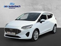Gebraucht Ford Fiesta Titanium 101 PS (74 kW) 2022 Frozen white Kleinwagen