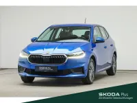 Gebraucht Skoda Fabia Tour 95 PS (69 kW) 2023 Raceblau metallic (metallic) Kleinwagen