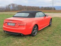 Gebraucht Audi A5 Cabriolet S-Line 211 PS (155 kW) 2009 Rot Cabrio