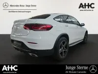 Gebraucht Mercedes GLC400d AMG 330 PS (242 kW) 2021 Unilack polarweiß Coupé