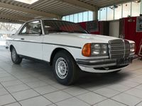 gebraucht Mercedes 280 CE W123 Coupe Weiß Blau Interior Gepflegt