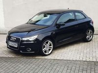 Gebraucht Audi A1 S-Line 86 PS (63 kW) 2011 Phantomschwarz perleffekt Kleinwagen