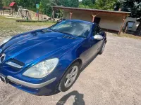 Gebraucht Mercedes SLK200 163 PS (119 kW) 2004 Blau Cabrio