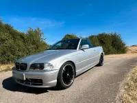 Gebraucht BMW 318 143 PS (105 kW) 2002 Silber Cabrio