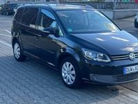 Gebraucht VW Touran Comfortline 140 PS (102 kW) 2011 Schwarz Van / Kleinbus