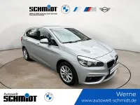 Gebraucht BMW 218 Active Tourer Advantage 136 PS (100 kW) 2015 Glaciersilber Van / Kleinbus