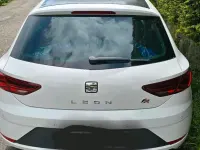 Używany Seat Leon 105 KM (77 kW) 2017 Biały Sedan/Limuzyna