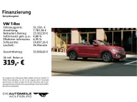 Gebraucht VW T-Roc Cabriolet R-line 150 PS (110 kW) 2025 Cabrio