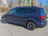 Gebraucht VW Sharan Highline 150 PS (110 kW) 2017 Blau Van / Kleinbus