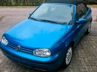 Gebraucht VW Golf 101 PS (74 kW) 2000 Blau Cabrio