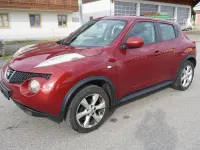 Second-hand Nissan Juke Acenta 110 CP (80 kW) 2010 Roșu SUV
