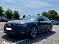 Gebraucht Audi A5 Sportback Sport 204 PS (150 kW) 2014 Schwarz Kleinwagen