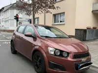 Używany Chevrolet Aveo 2012 Czerwony Hatchback