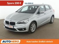 Gebraucht BMW 218 Active Tourer Basis 136 PS (100 kW) 2015 Silber Van / Kleinbus